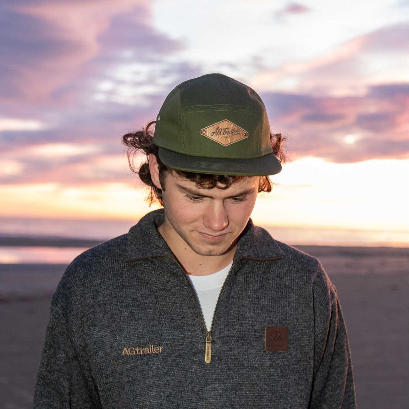 Will is wearing the Camper Cap