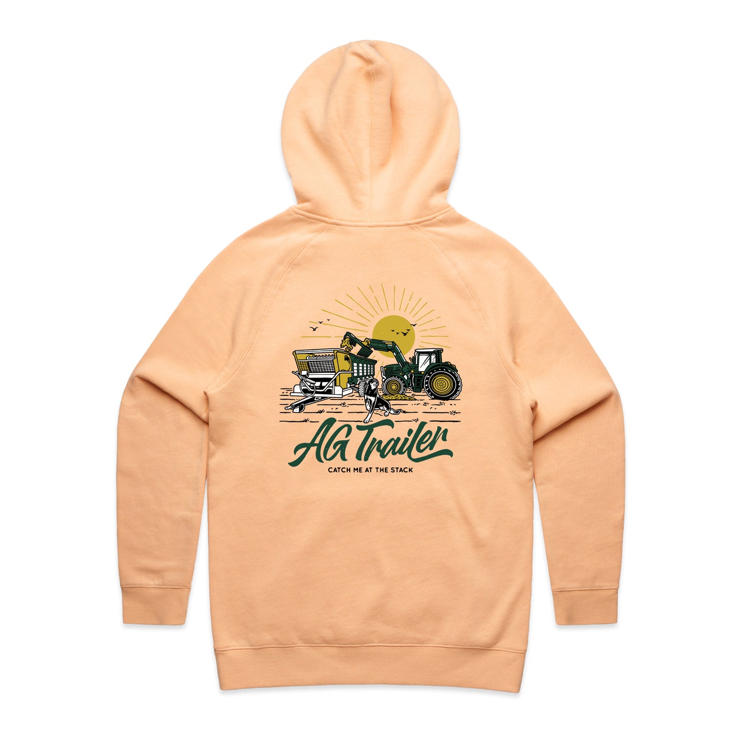 Women's Hoodie - PEACH (Catch Me at the Stack)