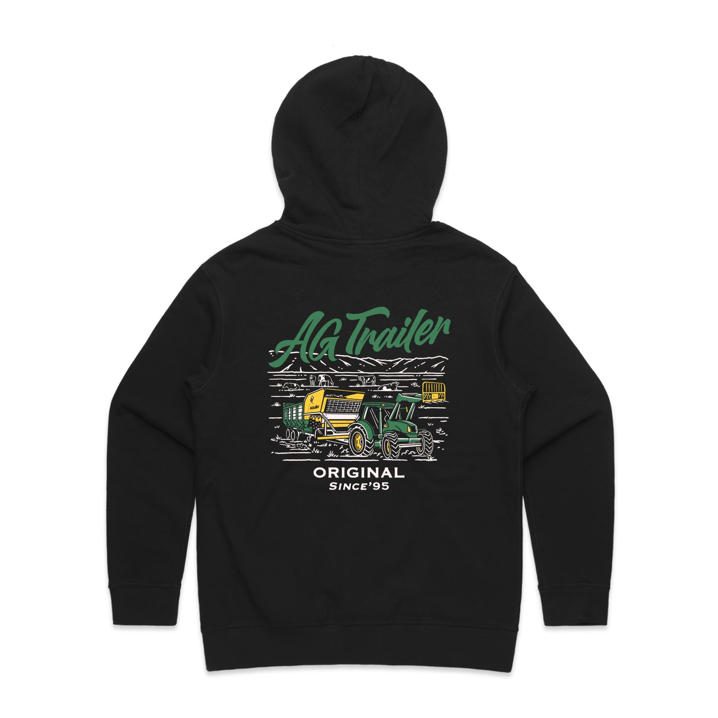 WOMEN'S Hoodie - Black (Agtrailer Original)