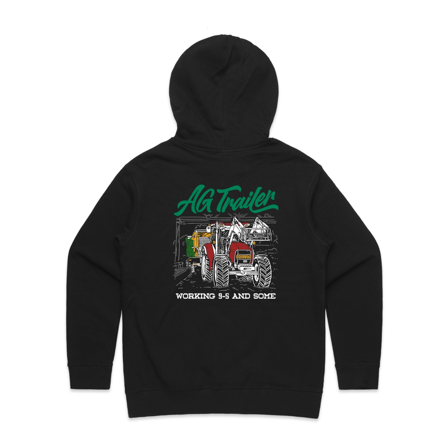 WOMEN'S Hoodie - Black (Working 9-5)