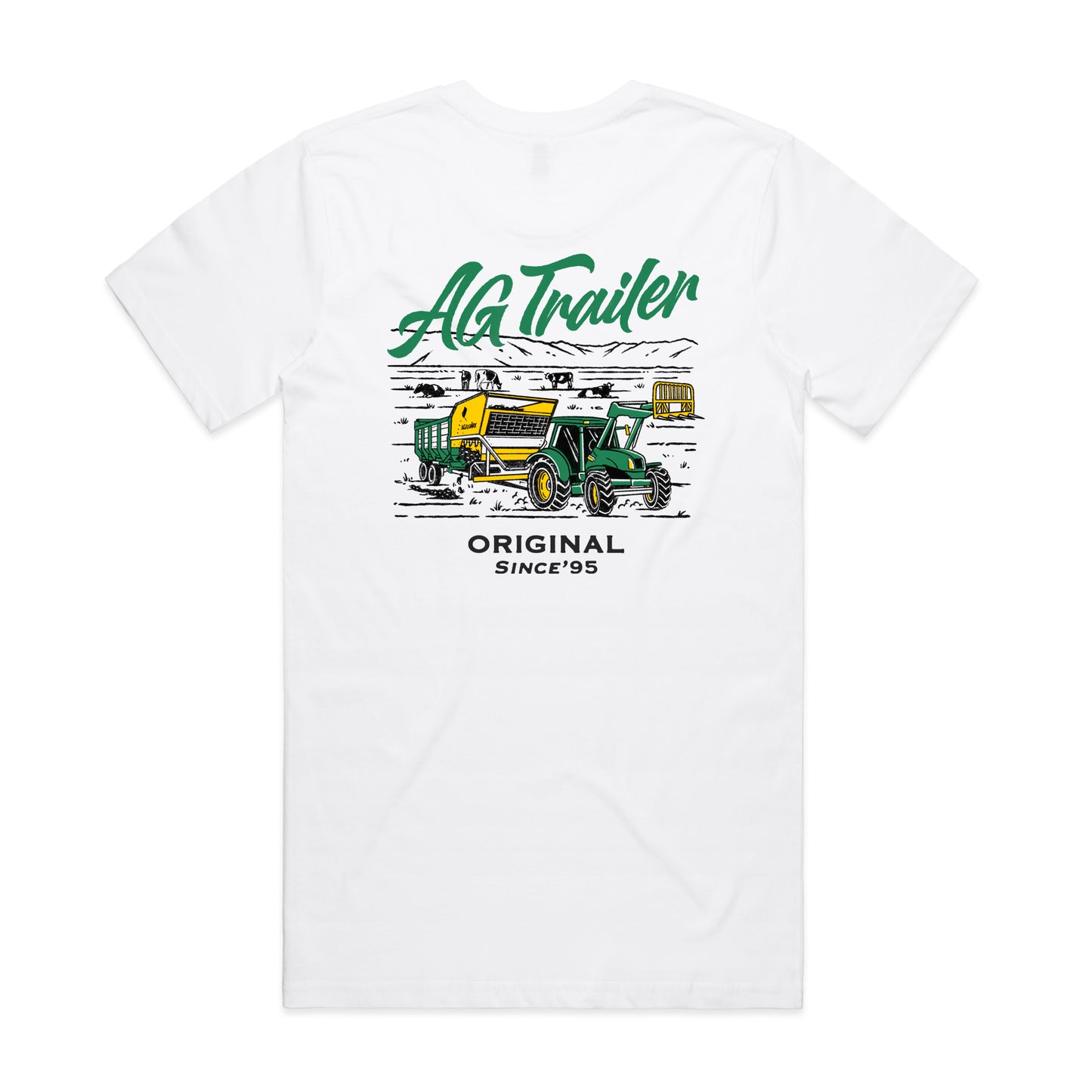 Agtrailer Original - Organic Tee (White)