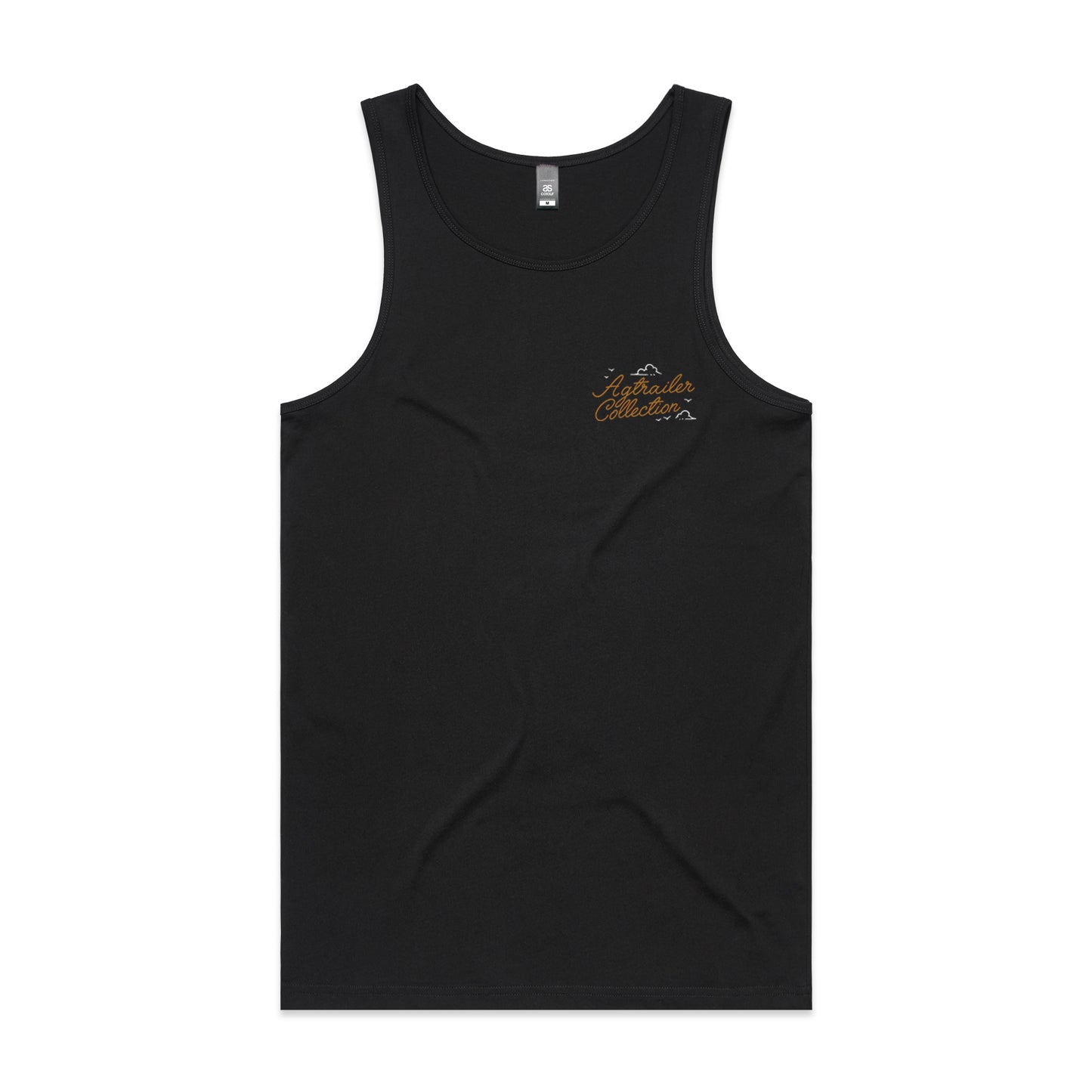 Muster's Singlet - Black (Stayed In Bed)
