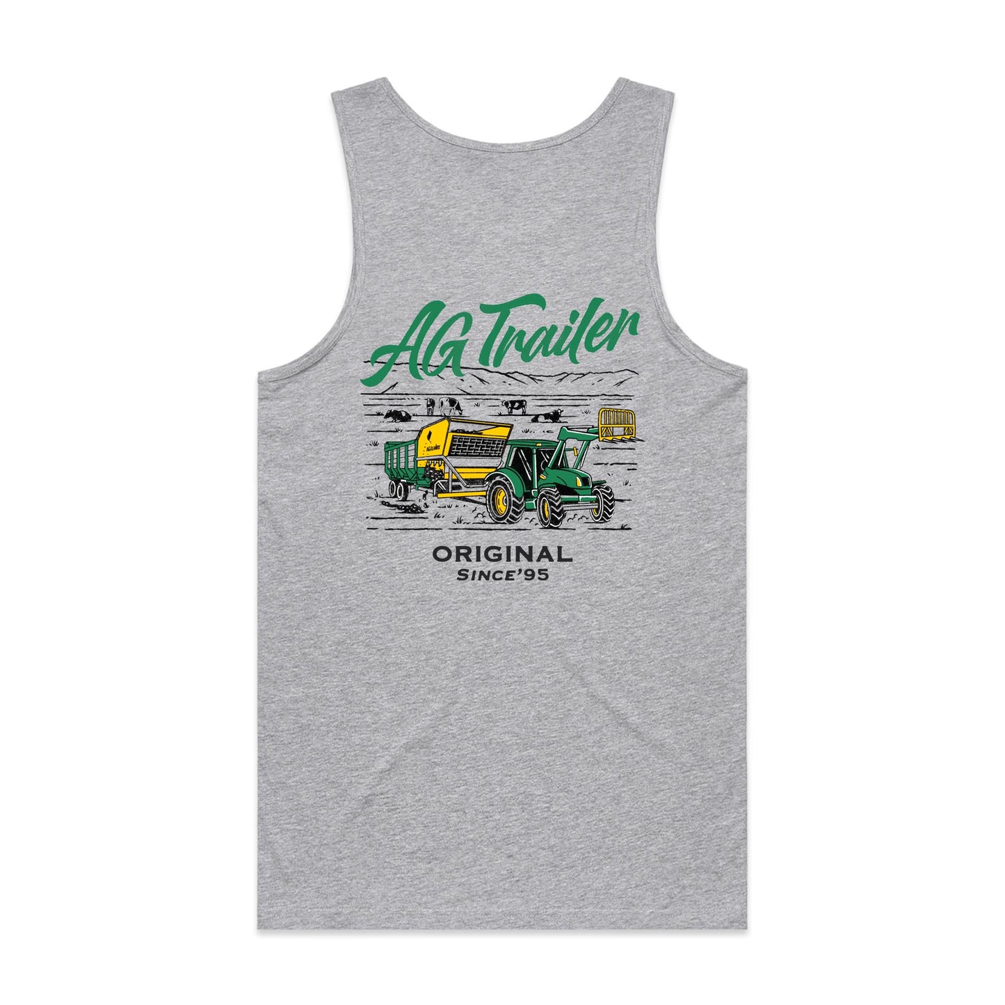 Muster's Singlet - Grey Marle