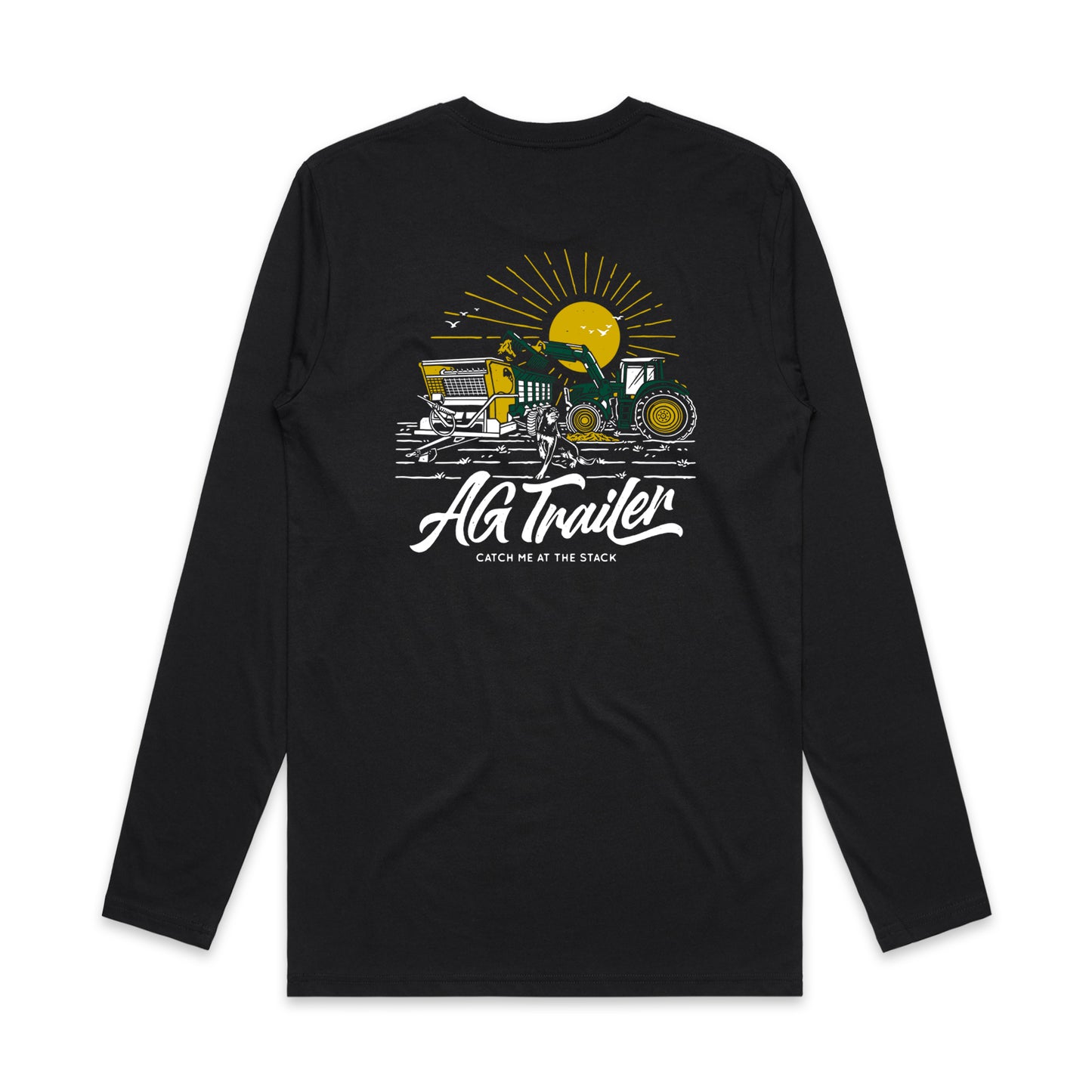 Catch me at the Stack - Long Sleeve Tee (Ink)