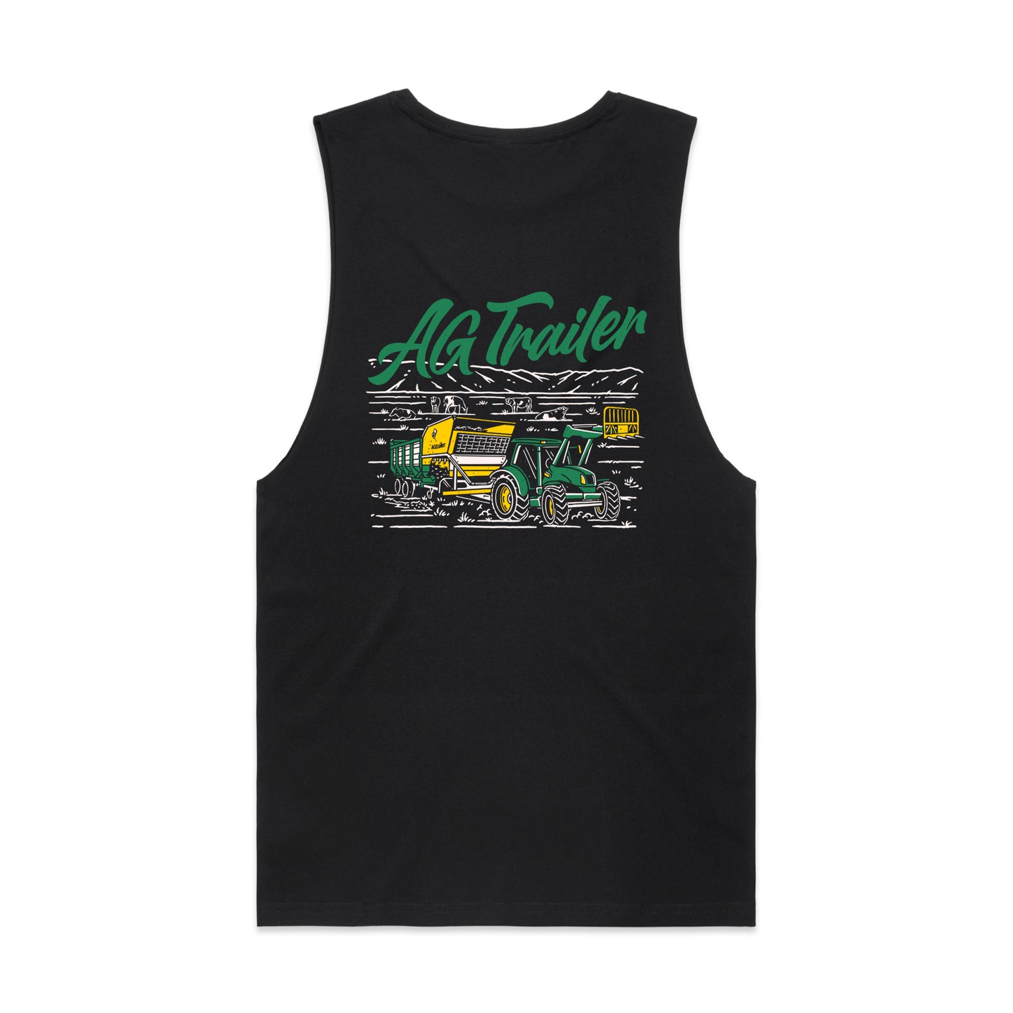 Muscle Tank Top - Black (Agtrailer Original)