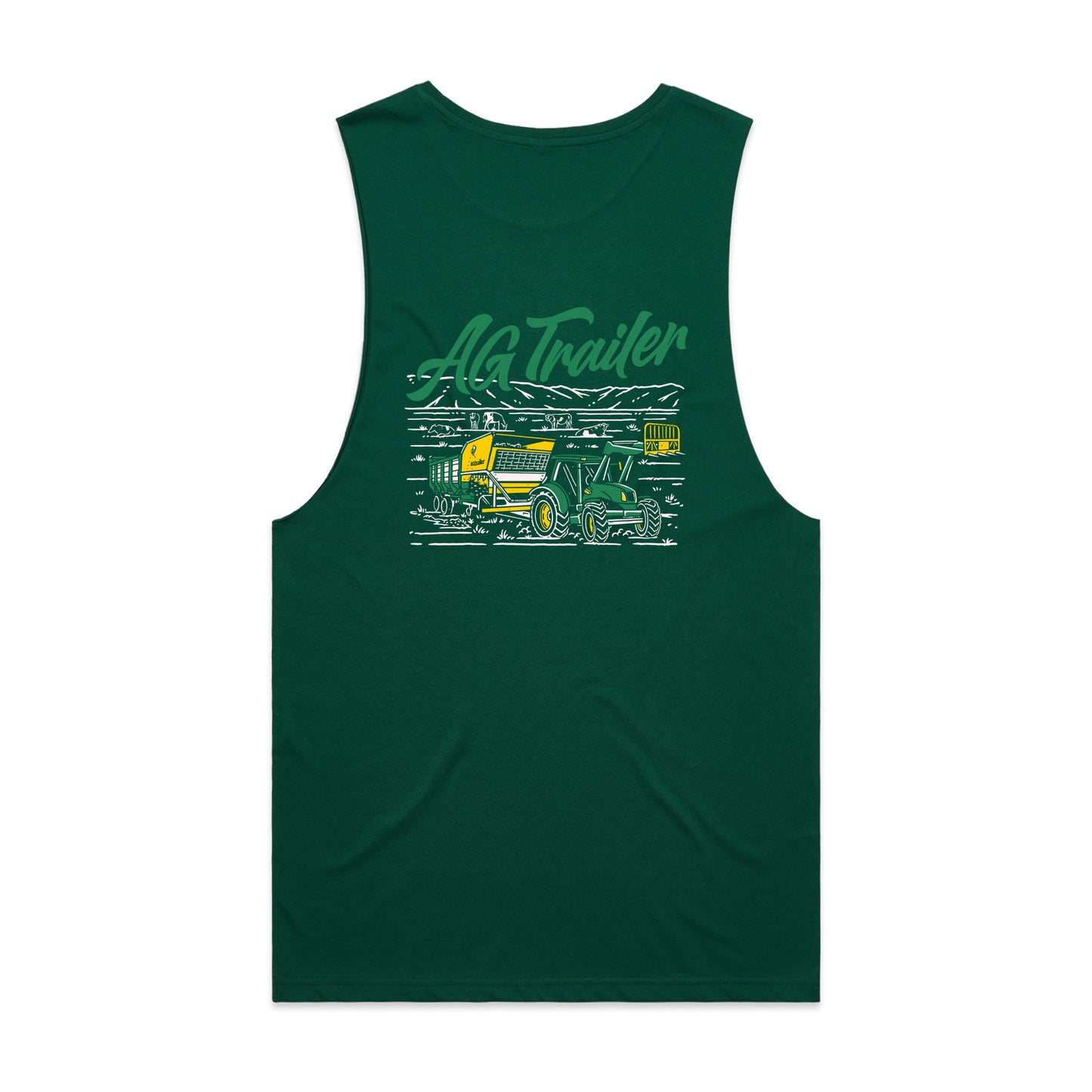 Muscle Tank Top - Jade (Agtrailer Original)