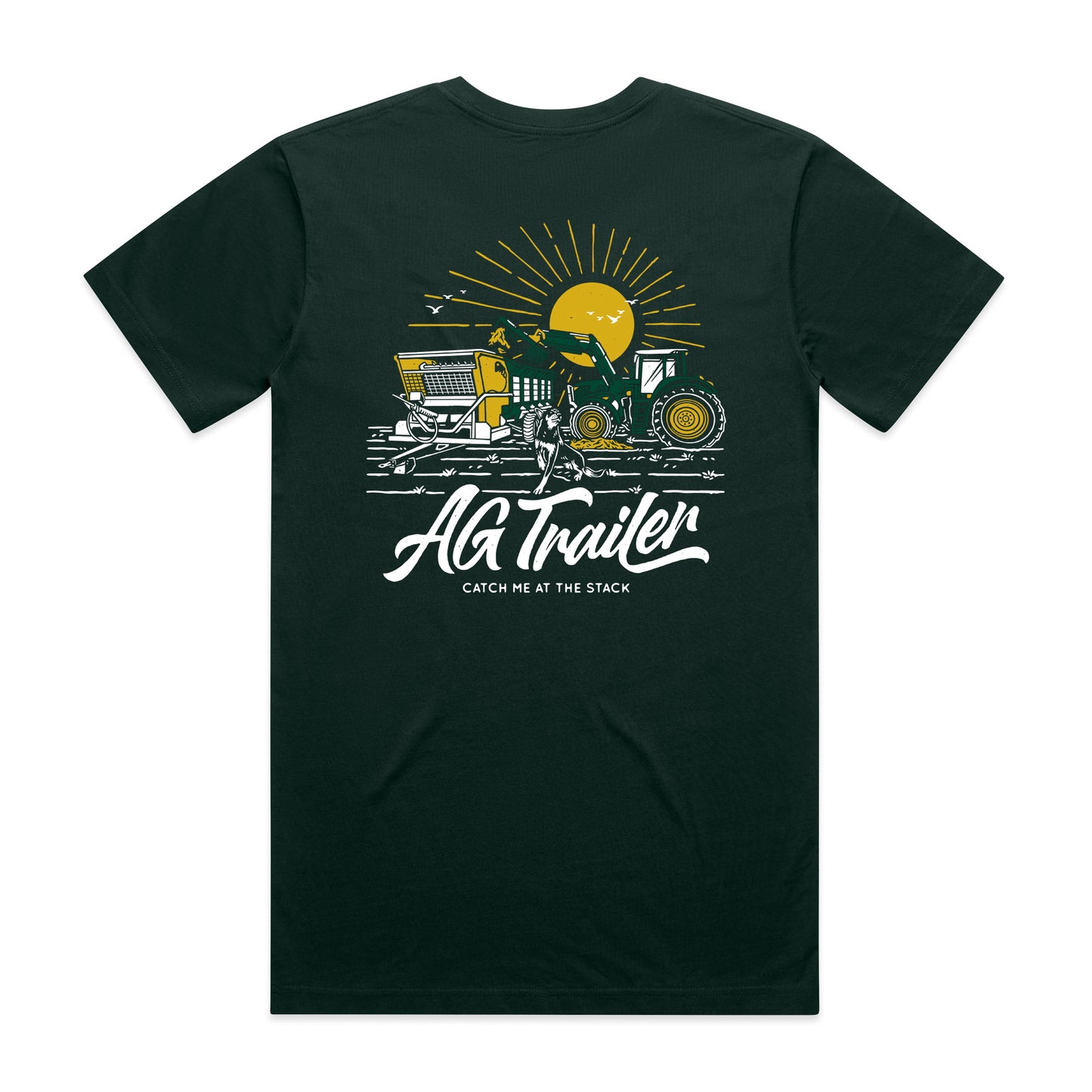 Catch Me at the Stack - Tee (Pine Green)