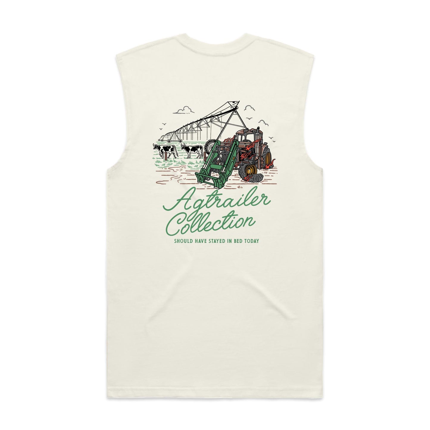 Men's Classic Tank - Ecru (Stayed in Bed)