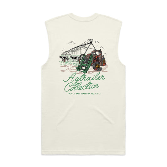 Men's Classic Tank - Ecru (Stayed in Bed)