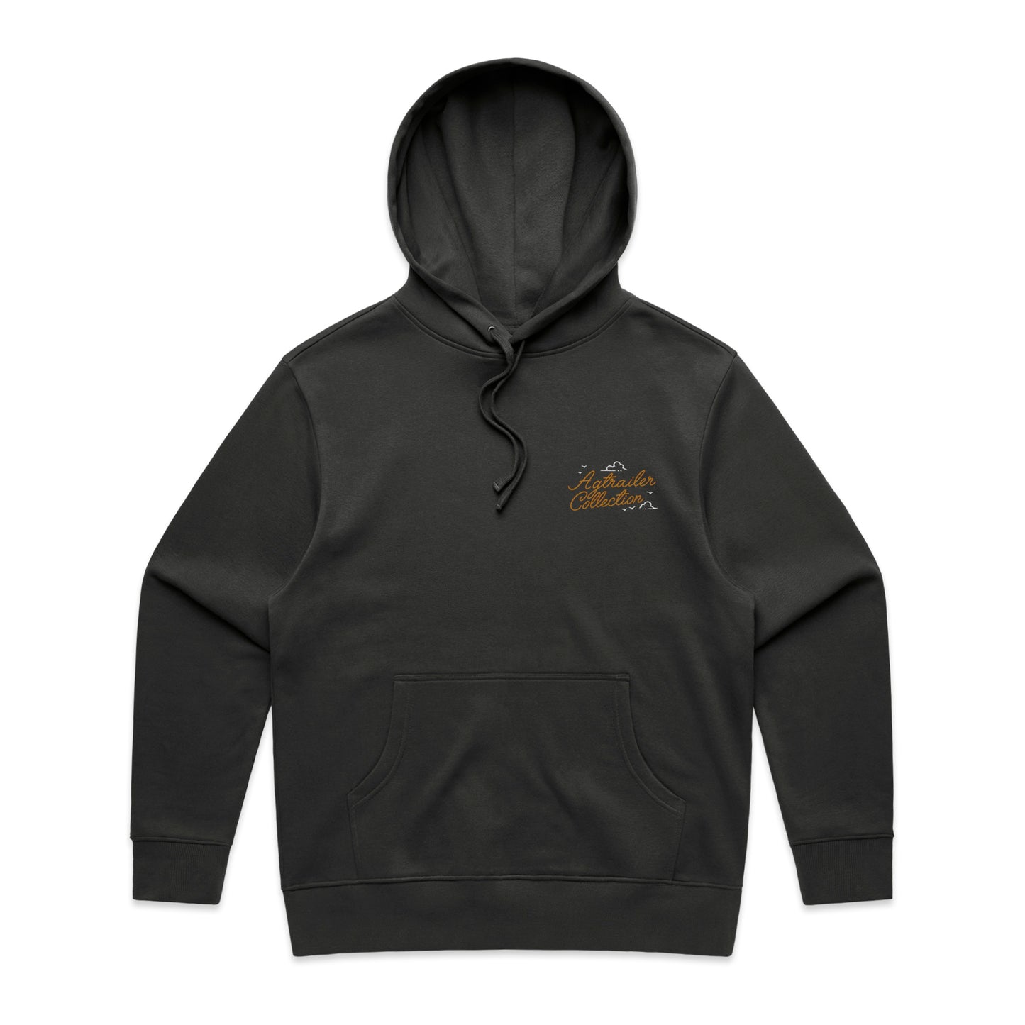 MEN'S FIT Heavy Hoodie - Coal (Stayed in Bed)