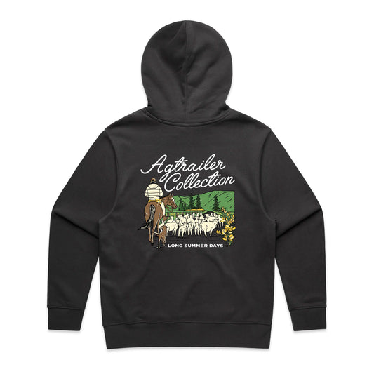 MEN'S FIT Heavy Hoodie - Coal (Long Summer Days)