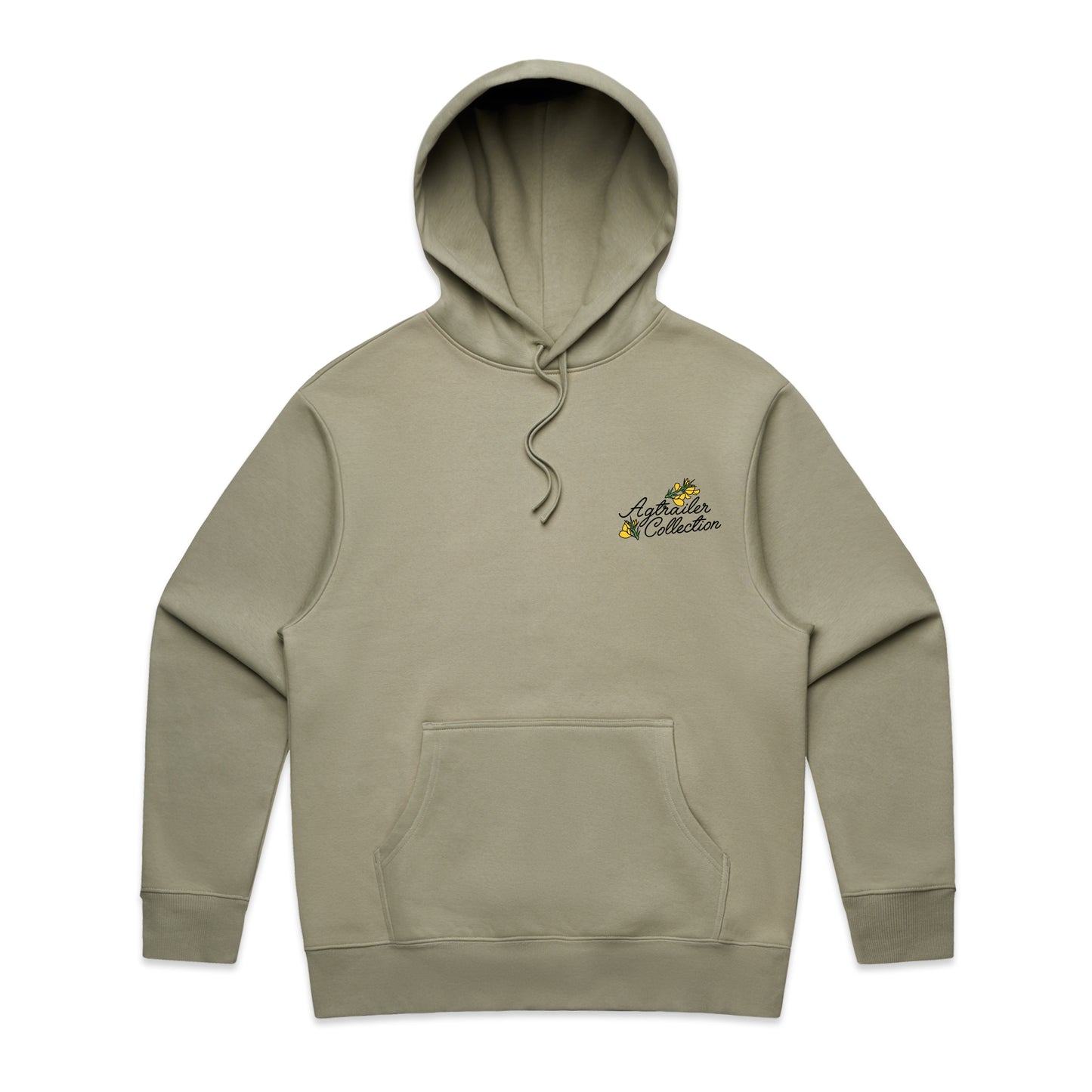 MEN'S FIT Heavy Hoodie - Eucalyptus (Long Summer Days)