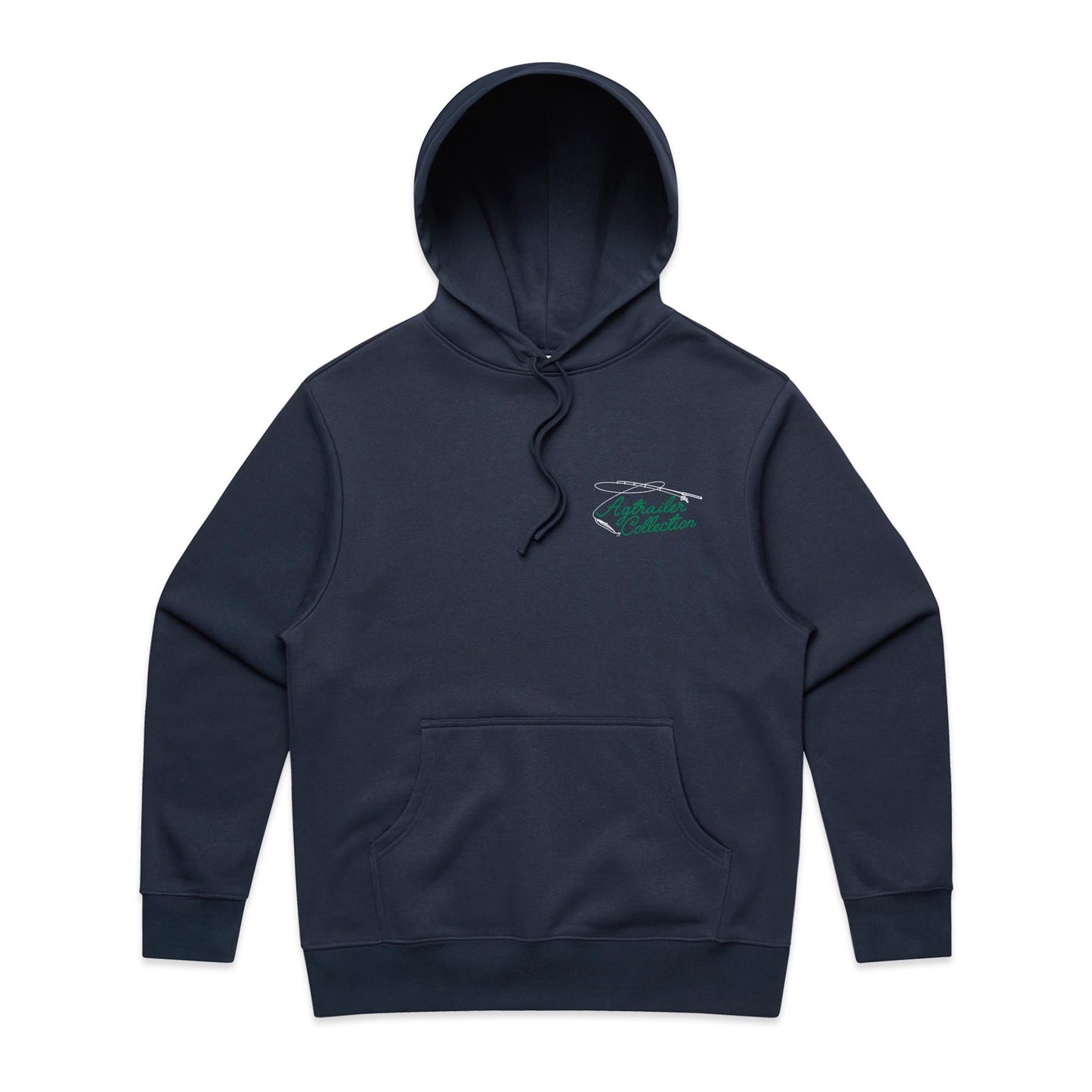 MEN'S FIT Heavy Hoodie -Midnight Blue (Back for 3PM Milking)