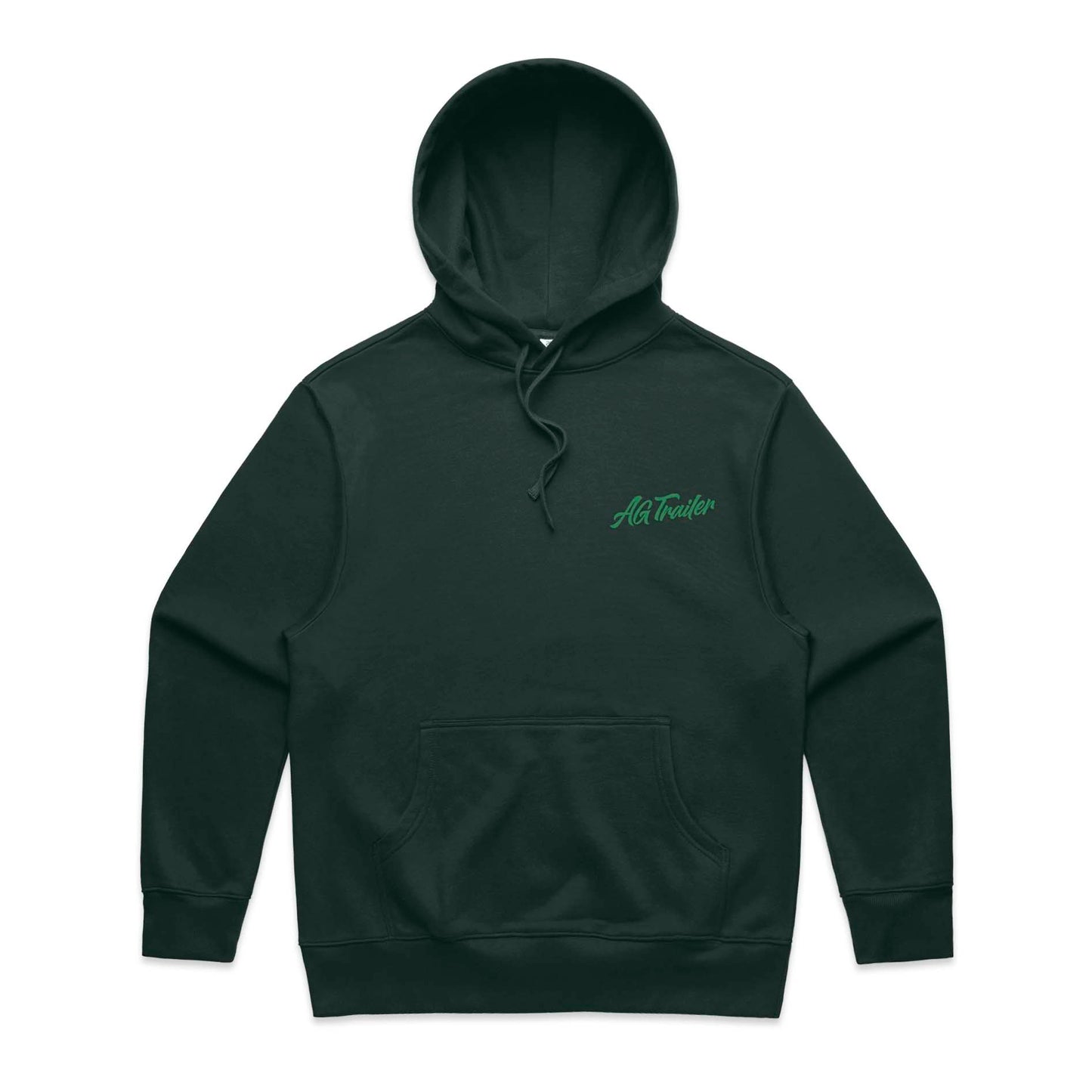 MEN'S FIT Heavy Hoodie - Pine Green (Sun Up to Sun Down)
