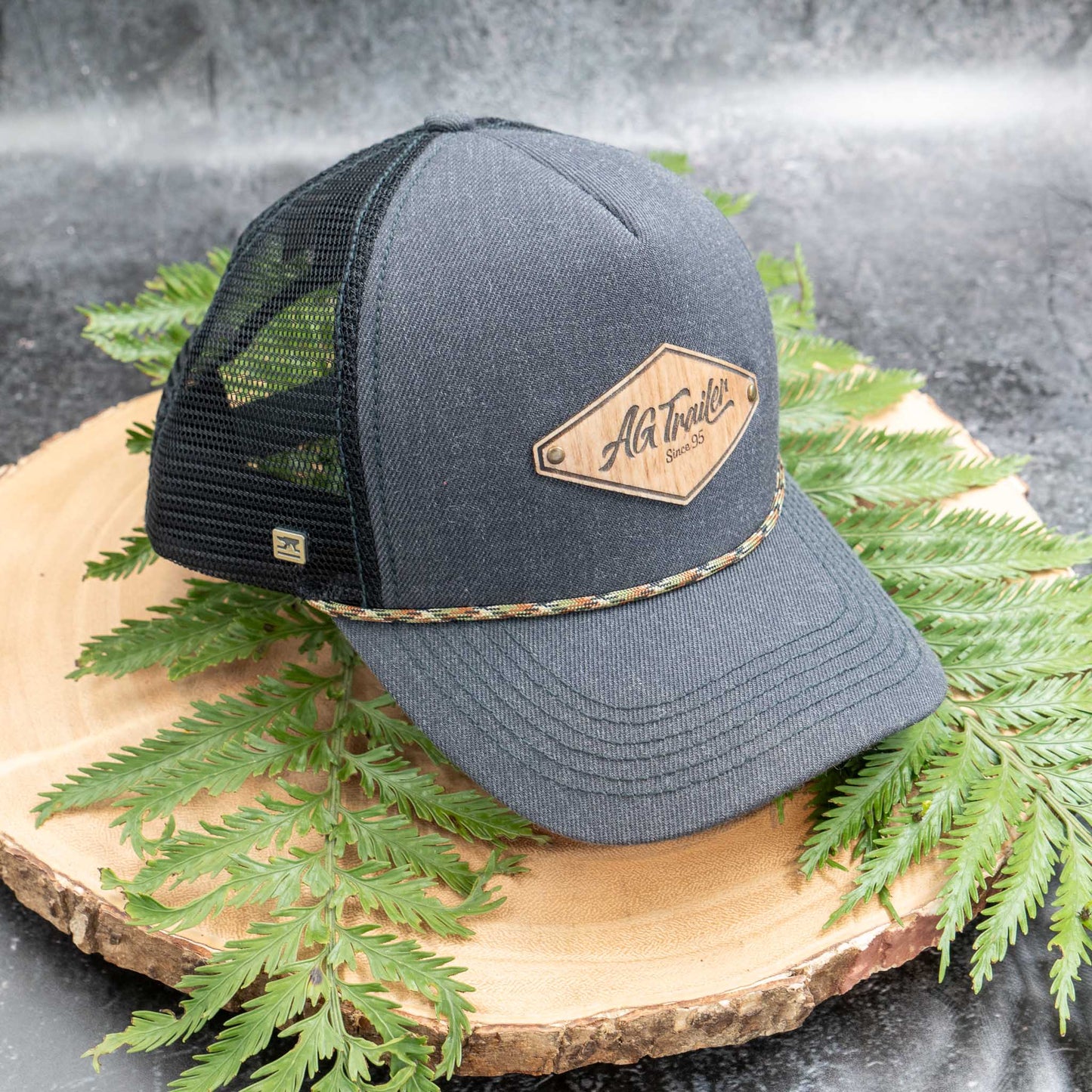 Agtrailer Trucker Hat - Corded (Gray 2-toned)