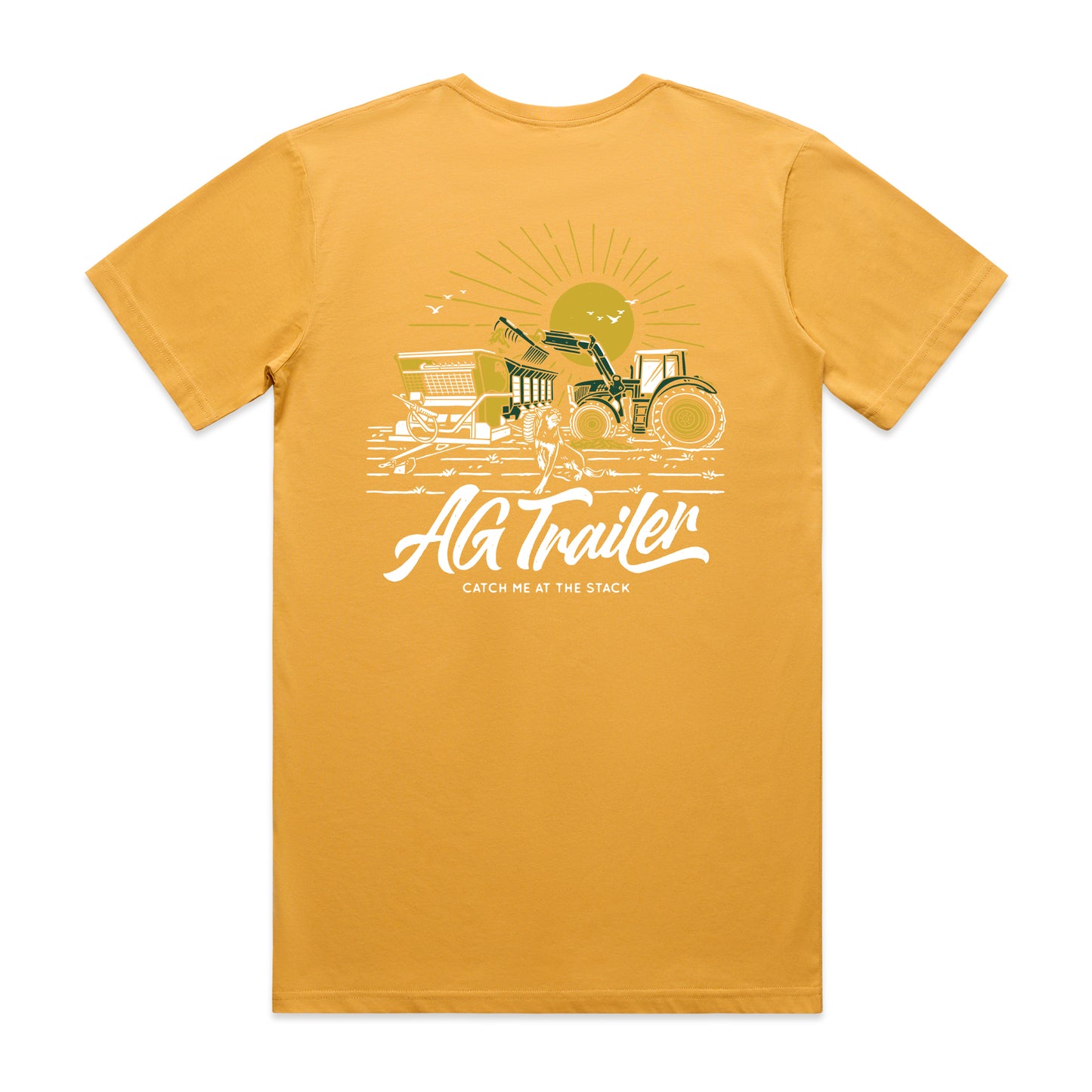 Catch Me at the Stack - Classic Tee (Mustard)