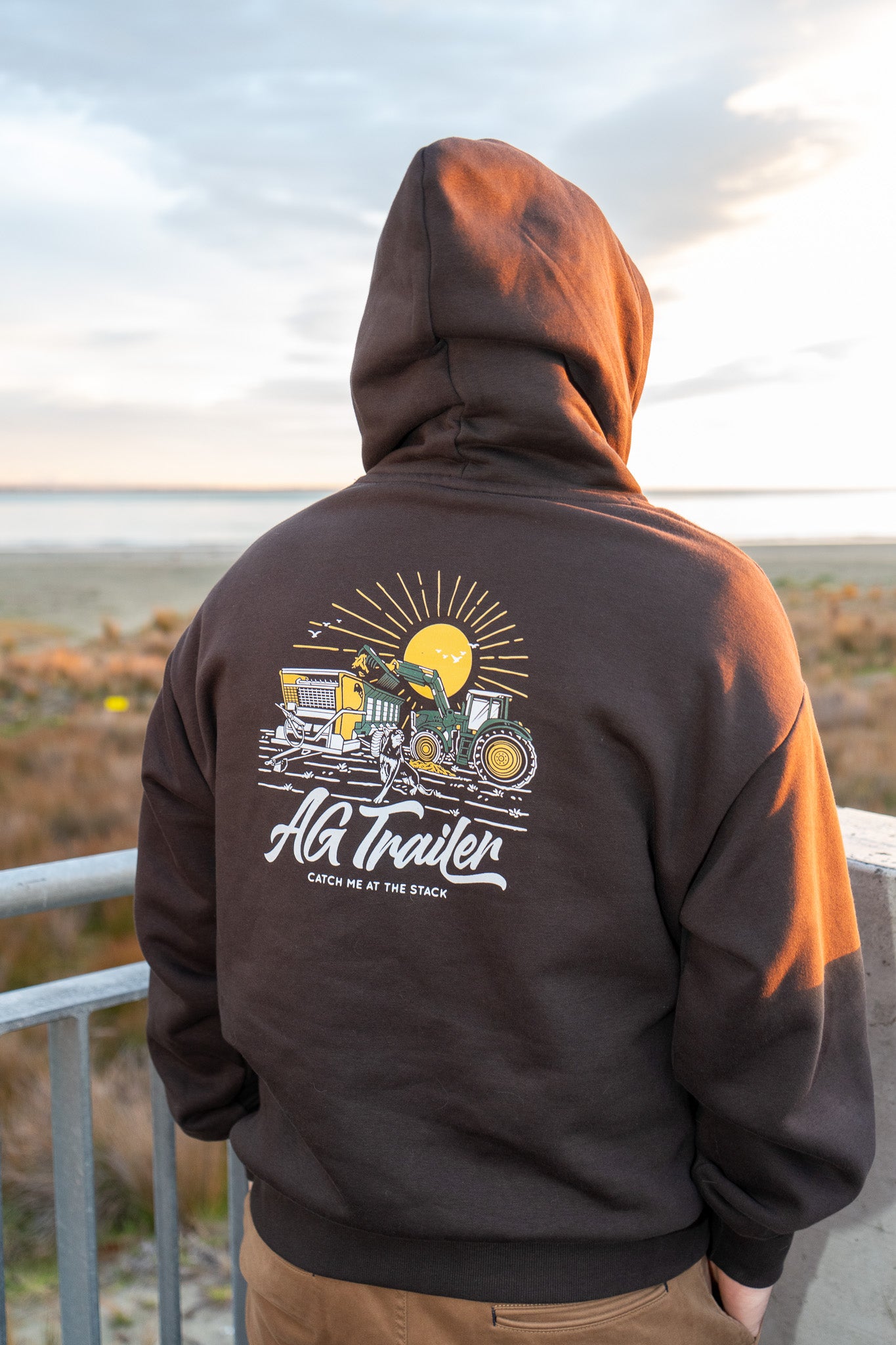 MEN'S FIT - Heavy Hoodie (Catch Me at the Stack)