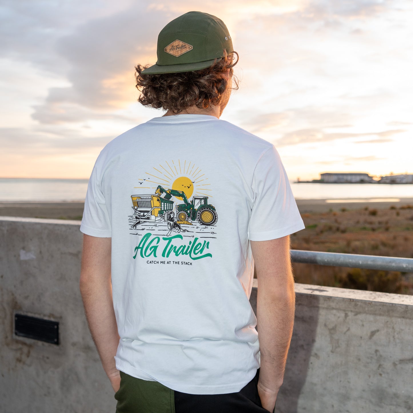 Catch Me at the Stack - Organic Tee (White)