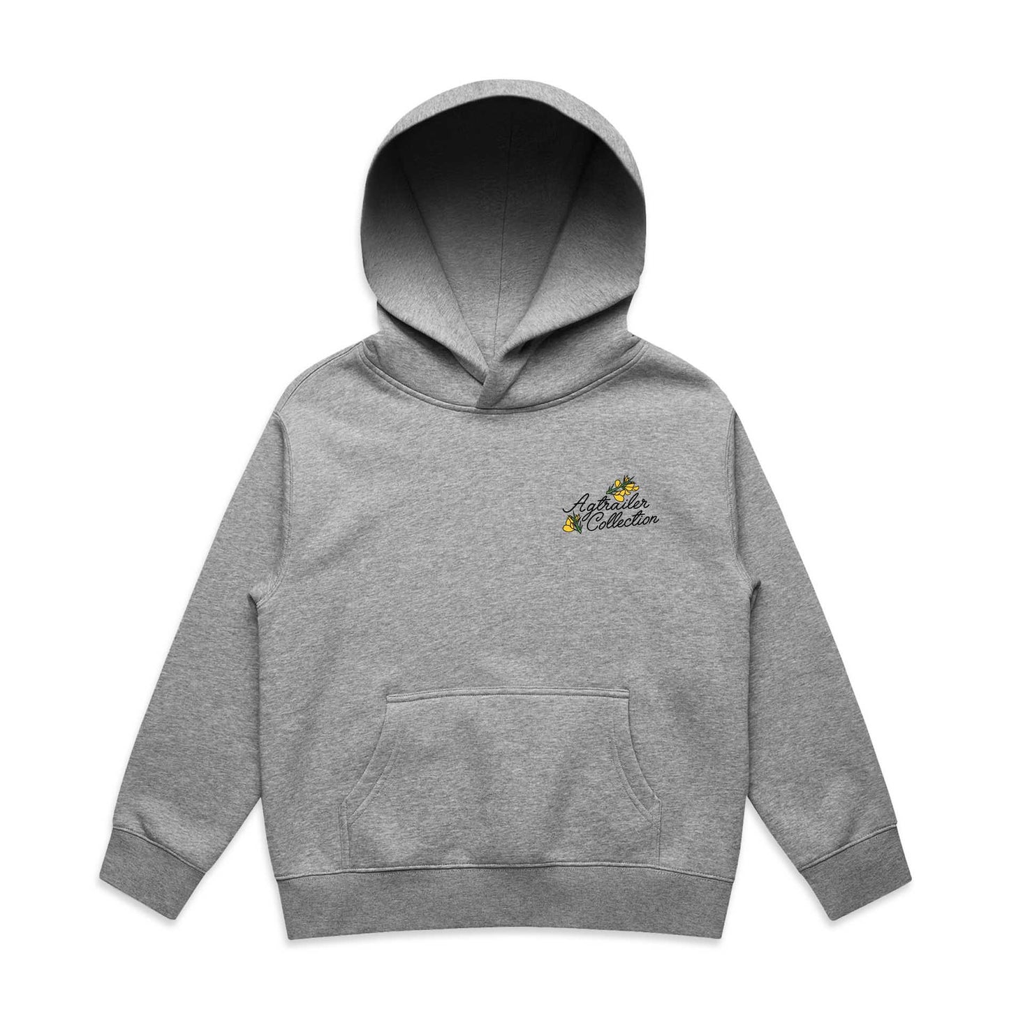 Kids Relax Hoodie - Grey (Long Summer Days)