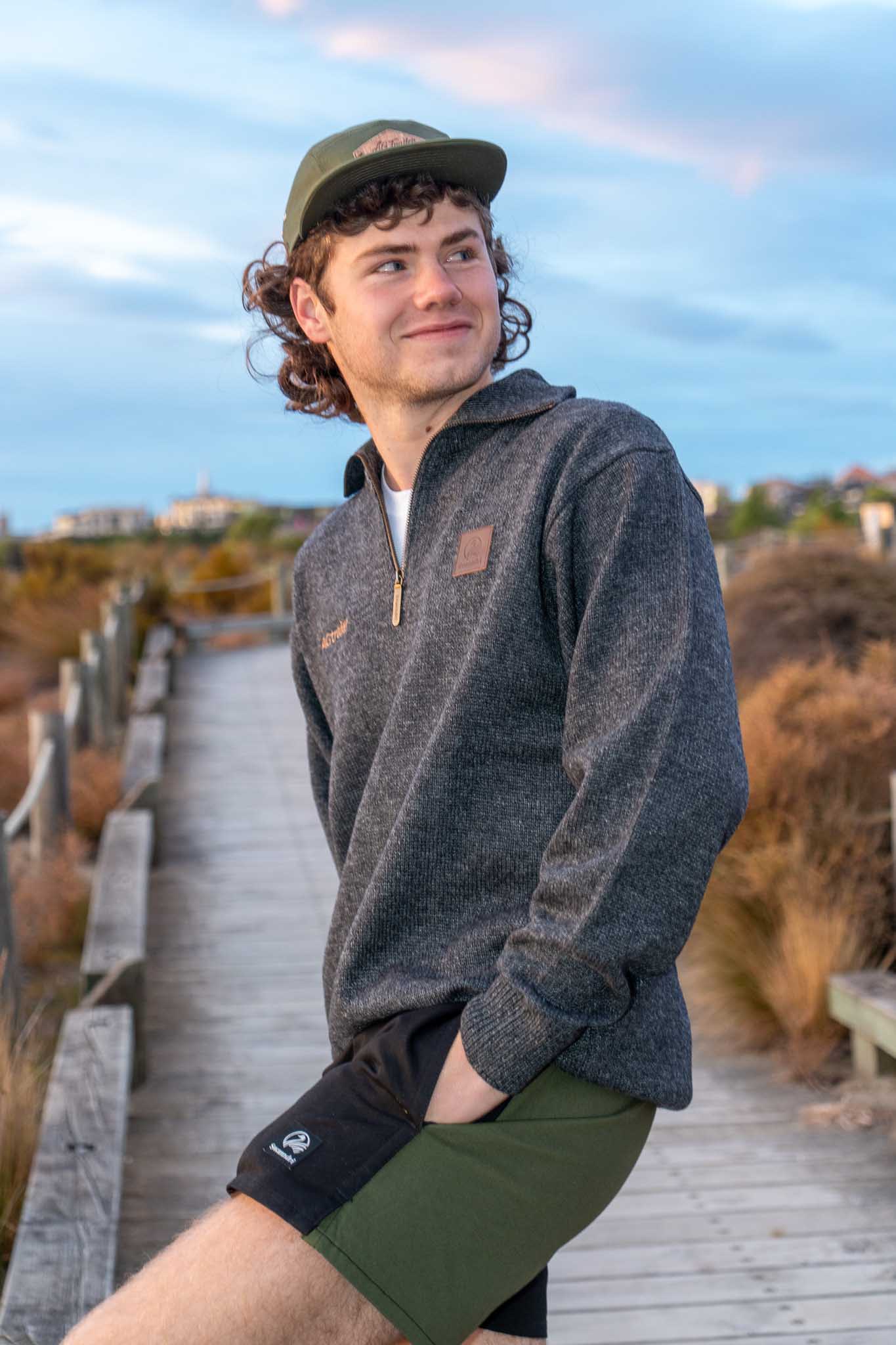 Swanndri Cheq Shorts with Agtrailer Collab