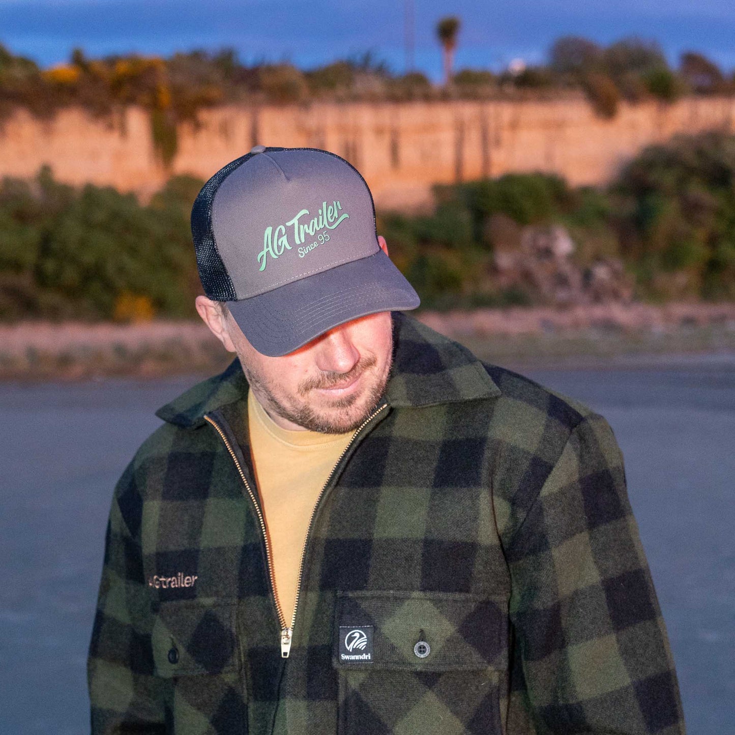 Agtrailer Trucker Hat (Gray)