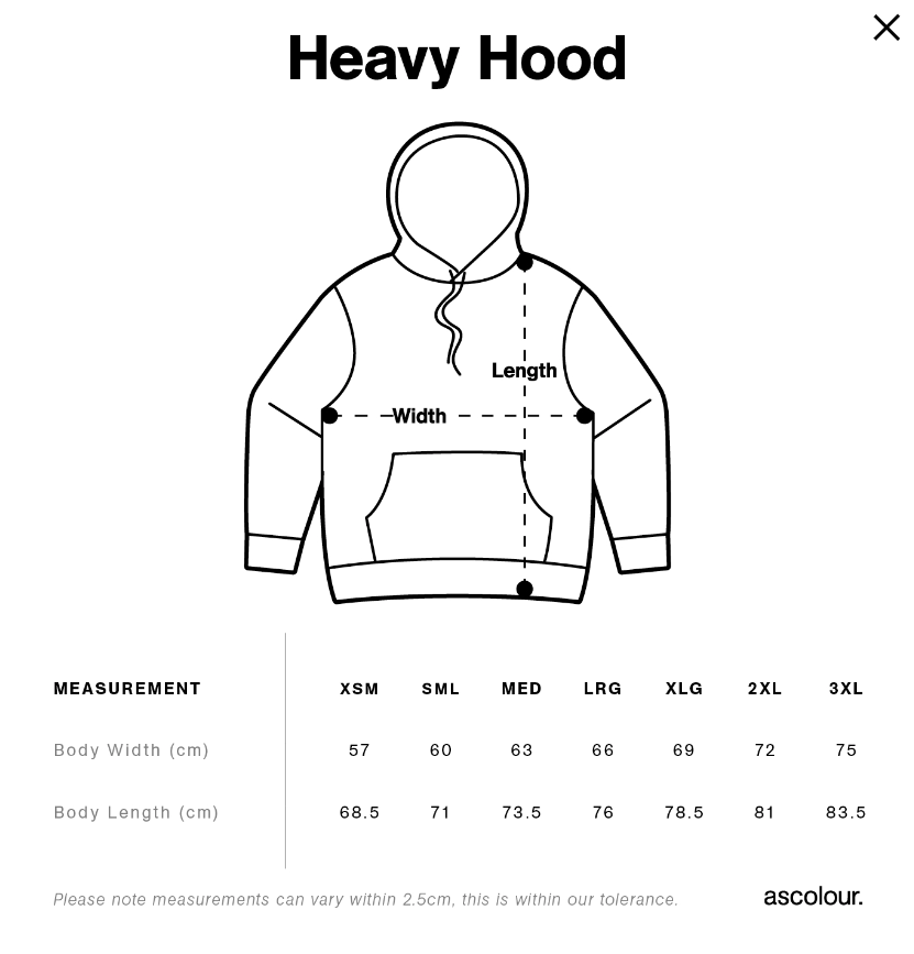 MEN'S FIT - Heavy Hoodie  (Working 9-5)