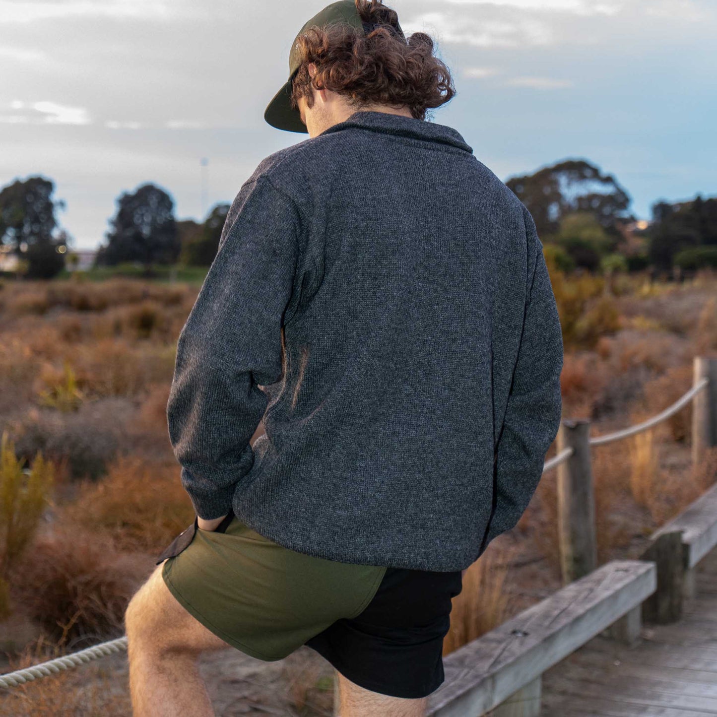 Swanndri Cheq Shorts with Agtrailer Collab